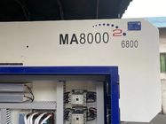 машина инжекционного метода литья PVC 800 машины впрыски прессформы тонны пластиковой гаитянская MA8000 2-ой