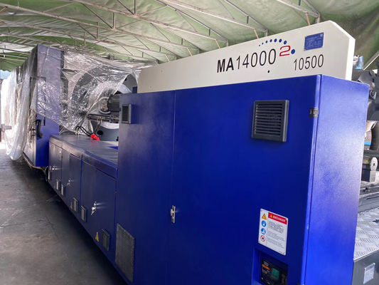 Используемая машина гаитянское MA14000 инжекционного метода литья пластиковой клети 1400Ton энергосберегающая